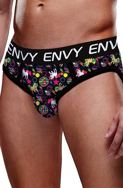 Disco Unicorn Bubble Butt Jock - M/L