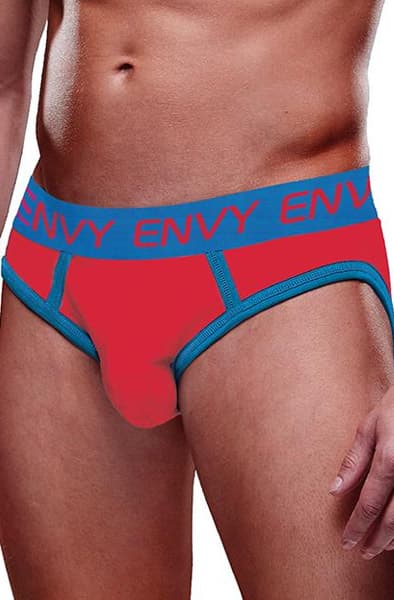 Solid Envy Jock Red Blue - S/M