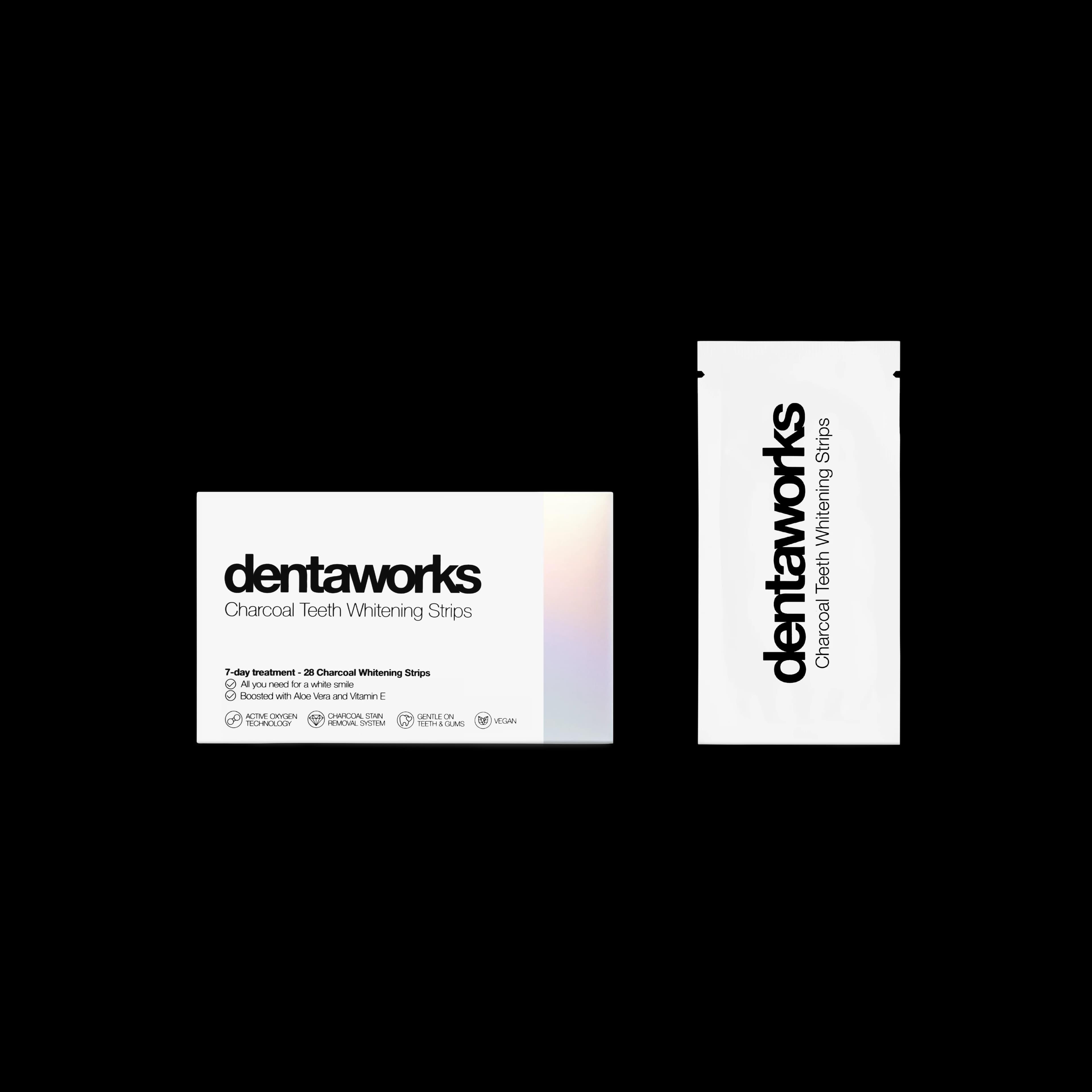 Dentaworks Charcoal Tannblekingsstrips